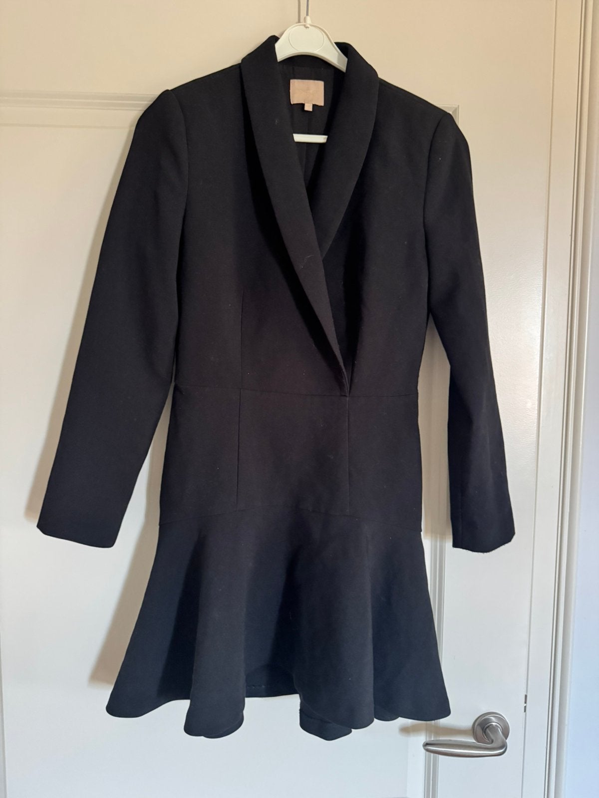 Josh V blazer jurk Alexandra zwart maat XS, Verzenden, Zwart, Zo goed als nieuw, Maat 34 (XS) of kleiner