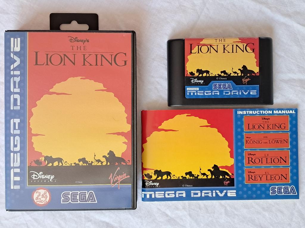 The Lion King - SEGA Mega Drive, Spelcomputers en Games, Gebruikt, Verzenden, 1 speler, Eén computer