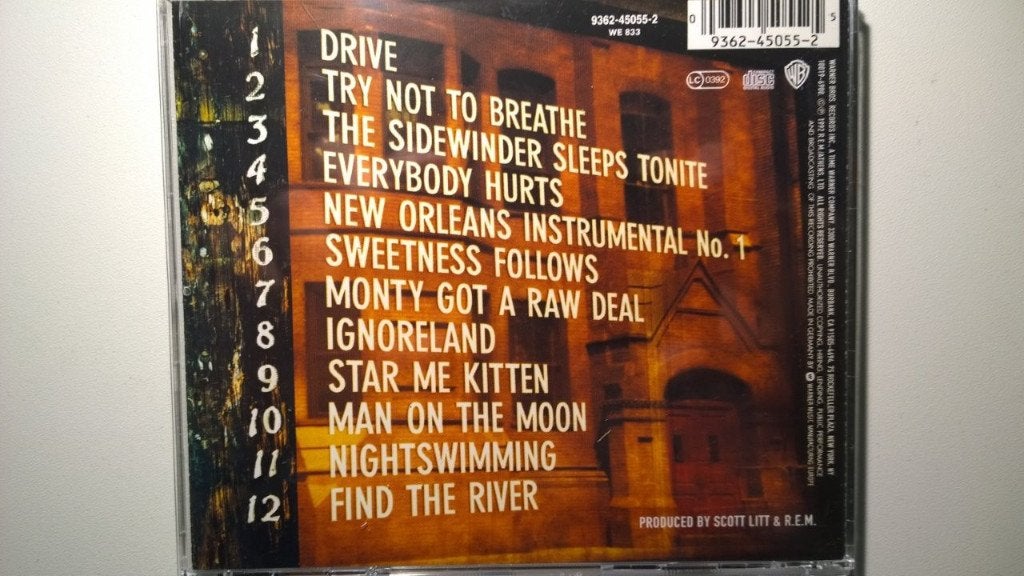 R.E.M. - Automatic For The People, Cd's en Dvd's, Ophalen of Verzenden, Zo goed als nieuw, Poprock, Album