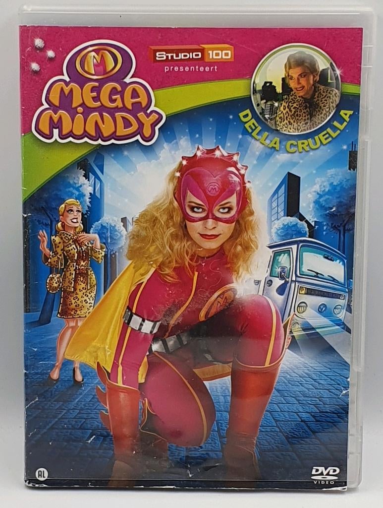 Te koop: Mega Mindy - Della Cruella DVD, Cd's en Dvd's, Avontuur, Gebruikt, Alle leeftijden, Ophalen of Verzenden