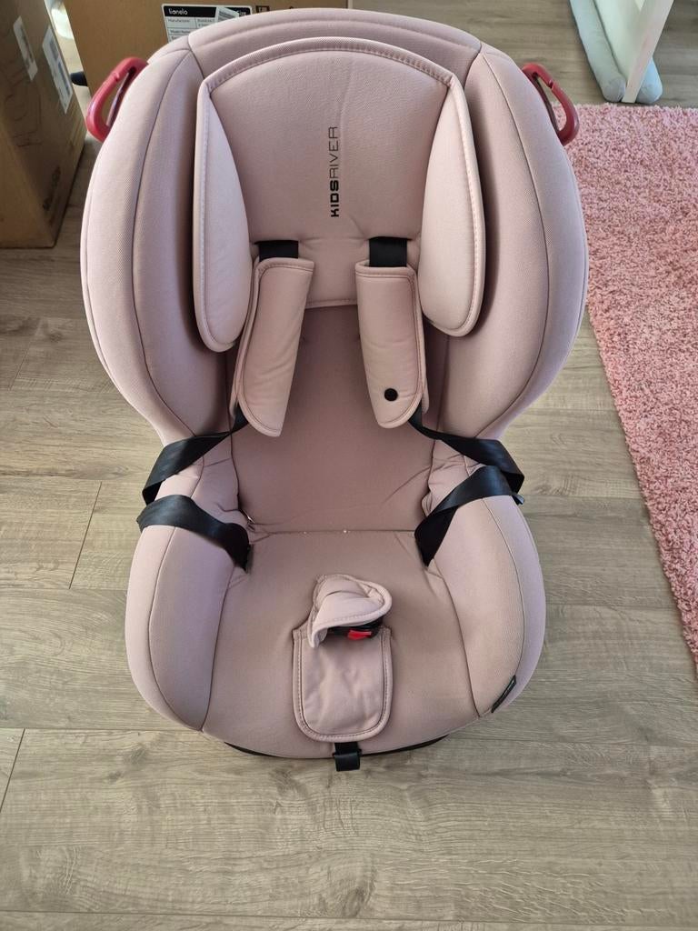 2 Kidsriver Evi autostoelen roze/groen vanaf 1jaar(tweeling), Overige merken, 15 t/m 36 kg, Ophalen of Verzenden, Gebruikt