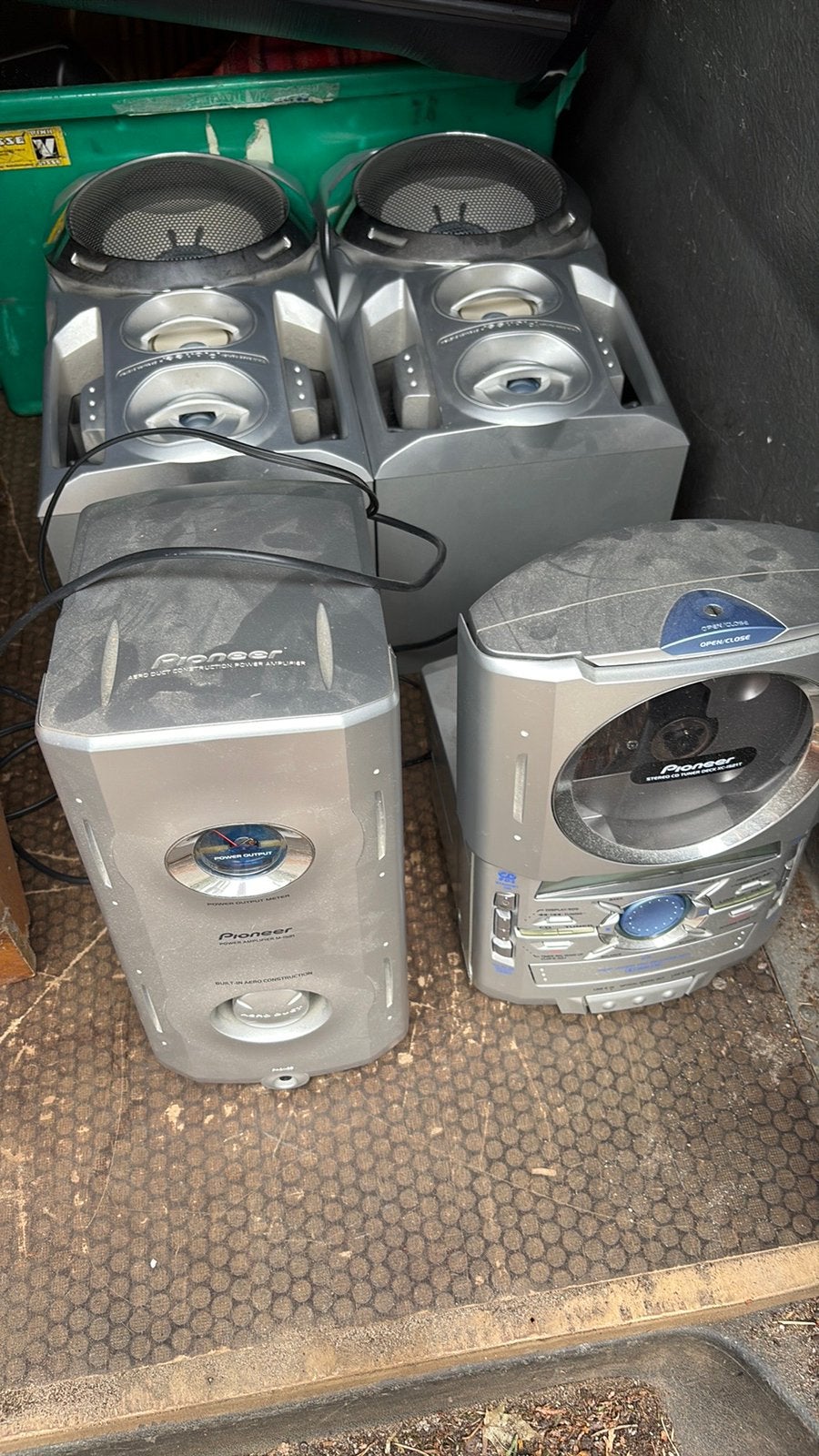 Pioneer radio cd speler met subwoofer en twee speakers, Audio, Tv en Foto, Stereo-sets, Ophalen, Gebruikt, Pioneer, Microset