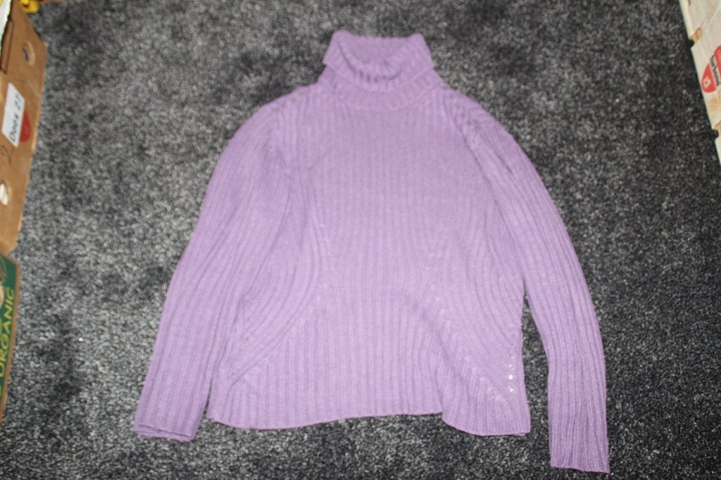 coltrui paars biaggini, Kleding | Dames, Truien en Vesten, Ophalen of Verzenden, Gedragen, Maat 36 (S), Paars