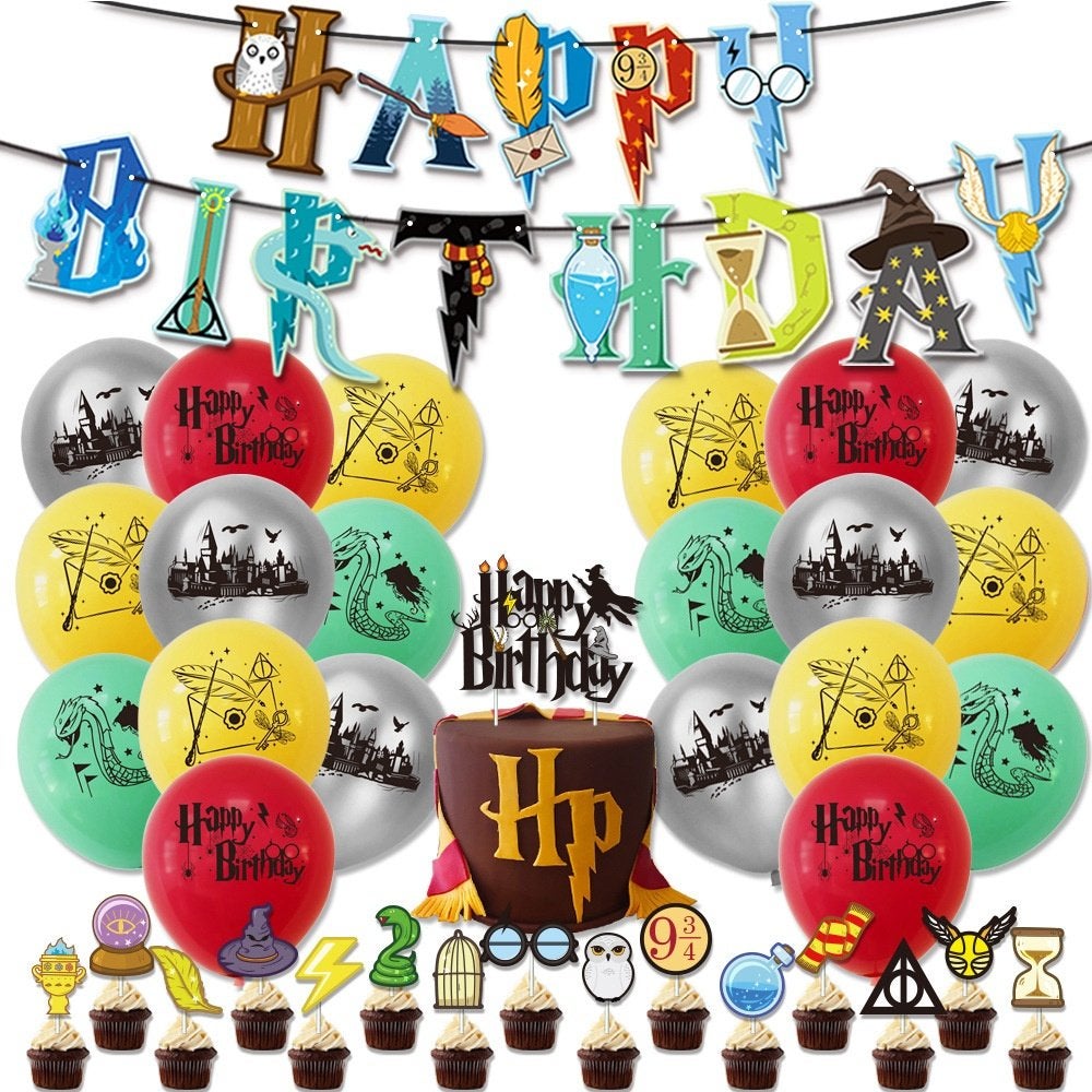 Harry Potter - Verjaardag Versiering / Decoratie / Birthday, Versiering, Contact@gatesgroup.nl, Verjaardag, Ophalen of Verzenden