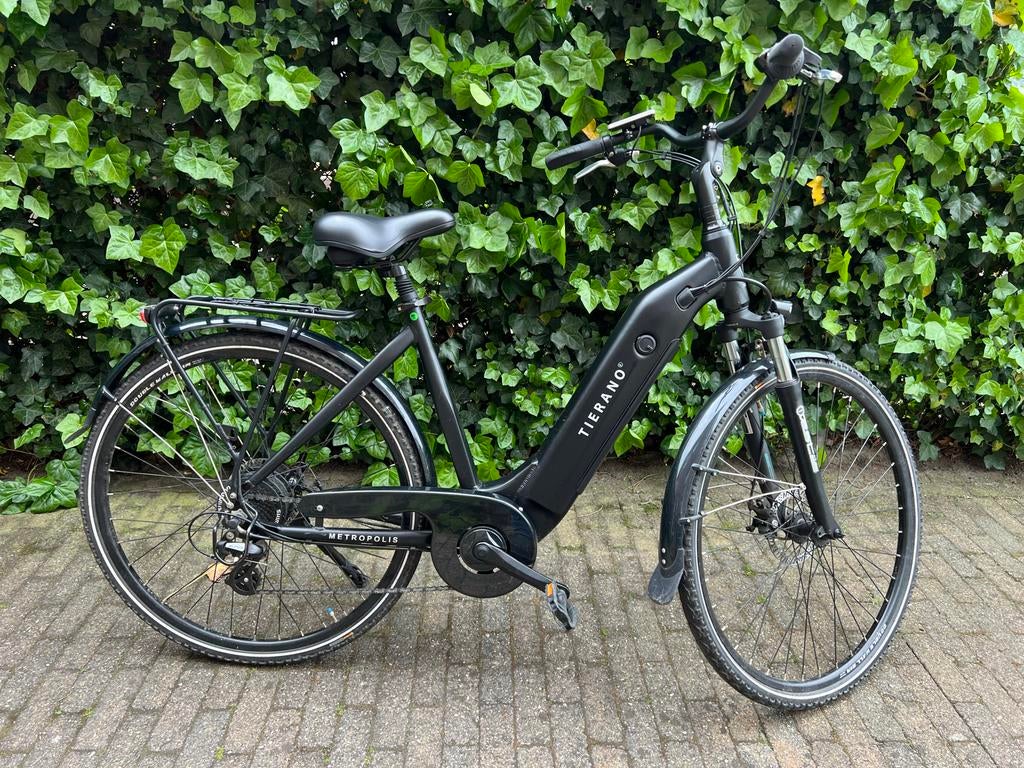 Tierano Metropolis E-bike, Gebruikt, 51 tot 55 cm, 50 km per accu of meer, Ophalen