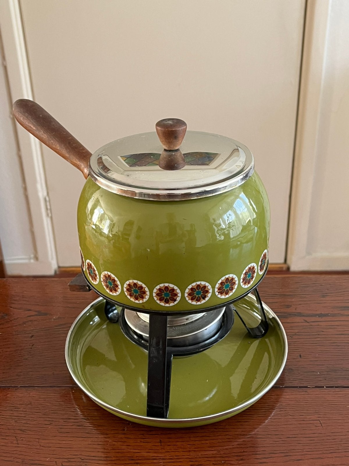 Fondueset, Ophalen of Verzenden, Gebruikt, Brander, Fondueset