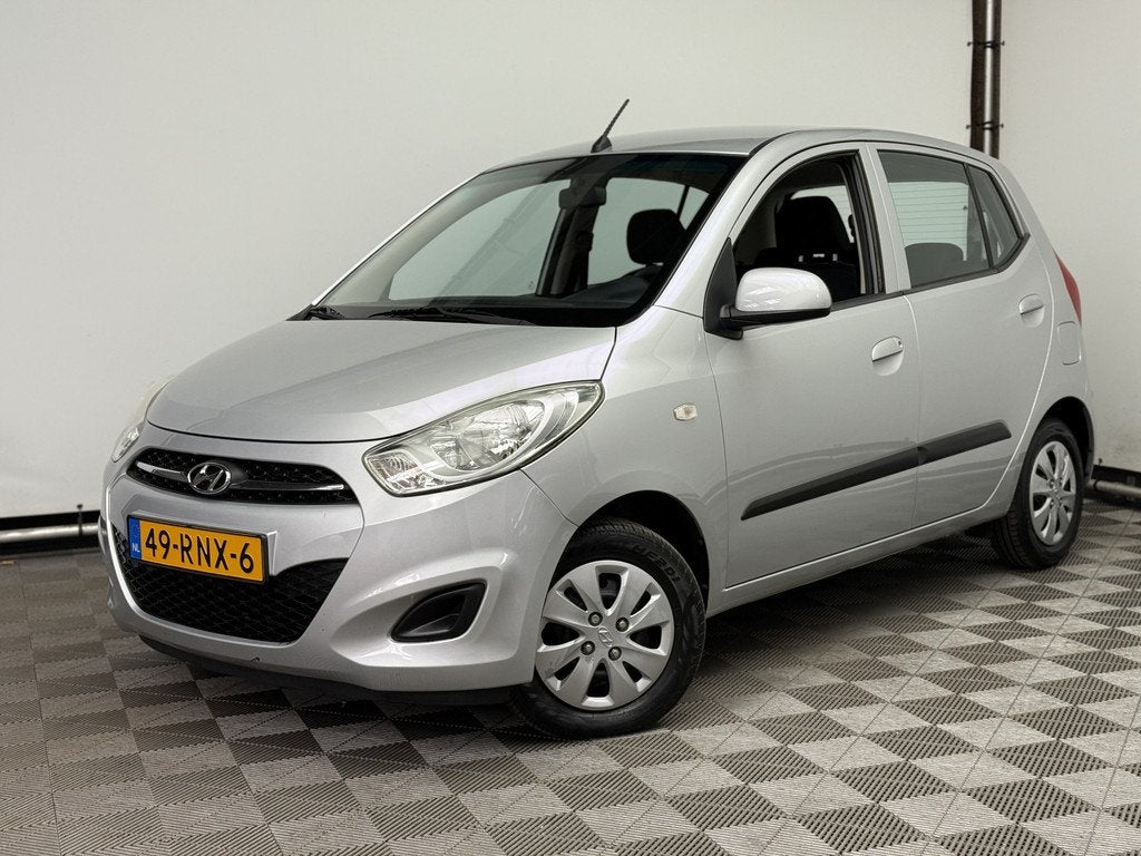 Hyundai i10 1.1 i-Drive Cool Airco Elek. Ramen NL Auto, Euro 5, Stof, Gebruikt, 4 cilinders