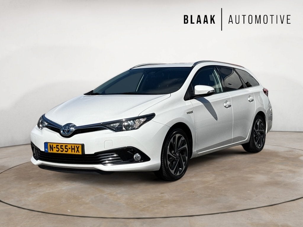 Toyota Auris 1.8 Hybrid Energy CAMERA | CLIMATE CONTROL, Auto's, Toyota, Gebruikt, Wit, Hybride Elektrisch/Benzine, Start-stop-systeem