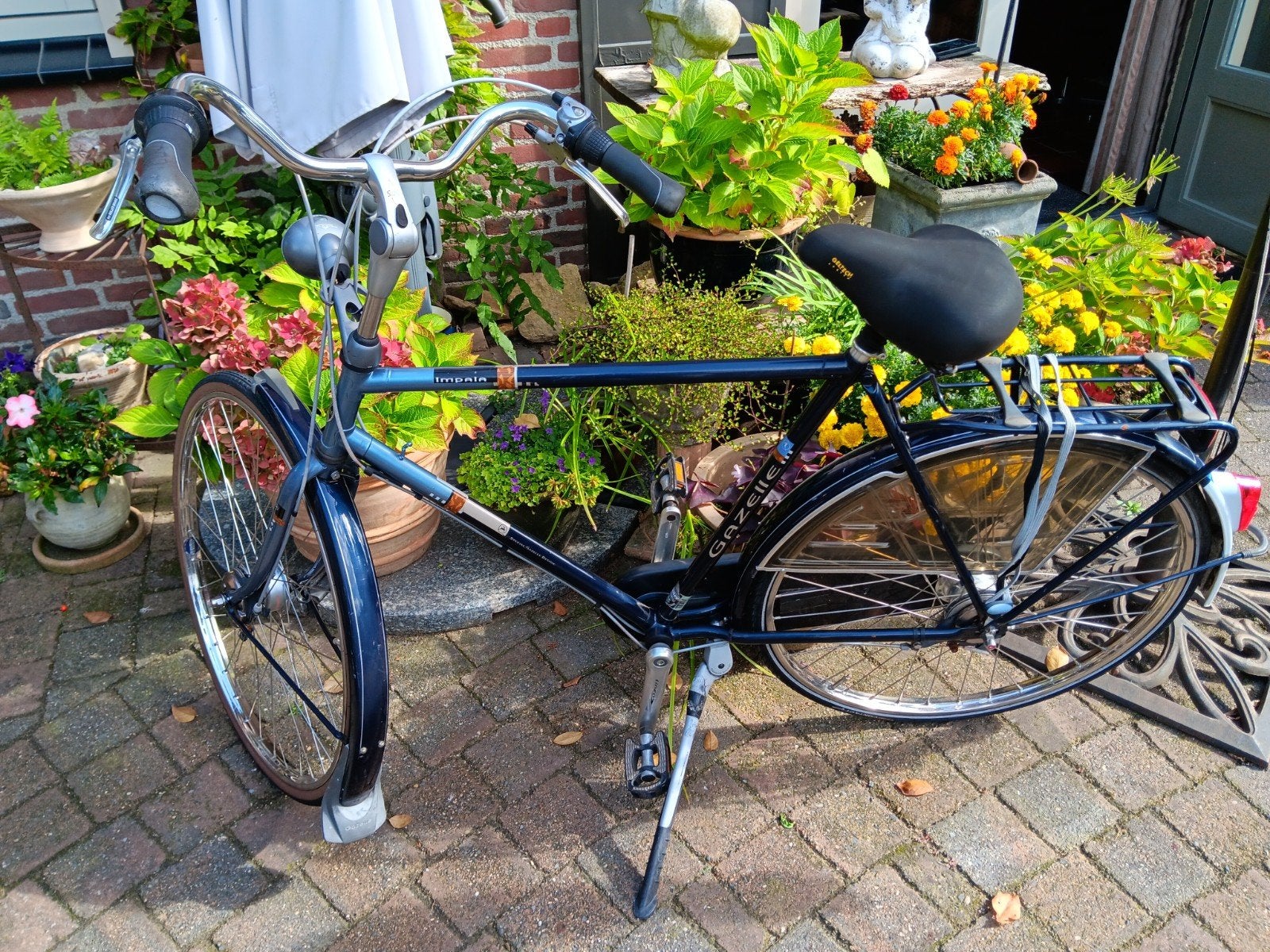 Gazelle Impala herenfiets met 7 versnellingen, Fietsen en Brommers, Ophalen, Gebruikt, Gazelle, Versnellingen