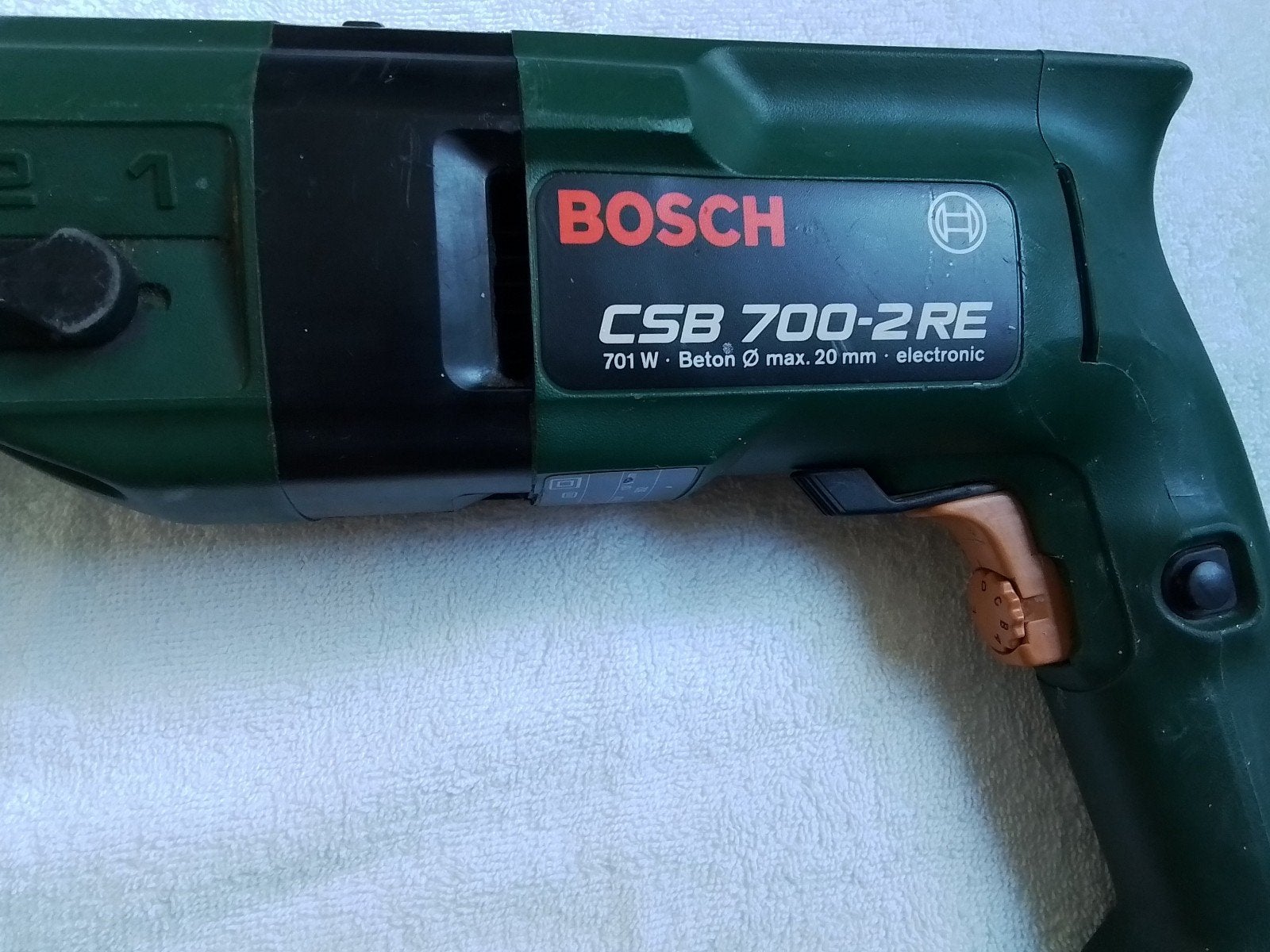 Bosch Klopboormachine CSB 700-2RE, Variabele snelheid, Ophalen, Boormachine, Gebruikt