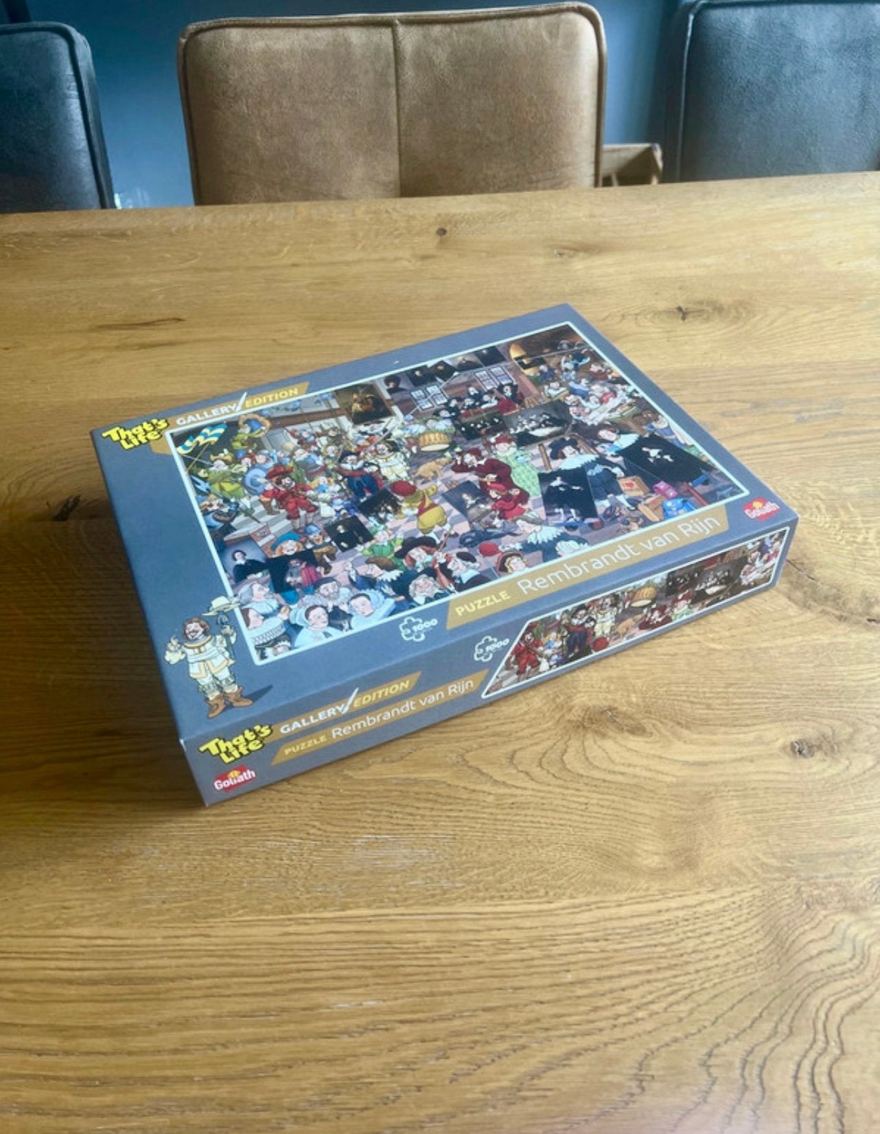 Leuke puzzel Rembrandt van Rijn, Ophalen of Verzenden, Nieuw