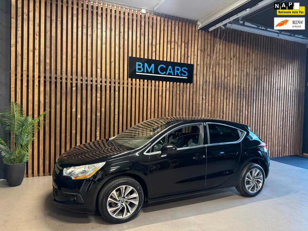 Citroen DS4 1.6 VTi So Chic Airco, Navigatie, Cruise, Auto's, Citroën, Euro 5, Gebruikt, 4 cilinders, Leder en Stof