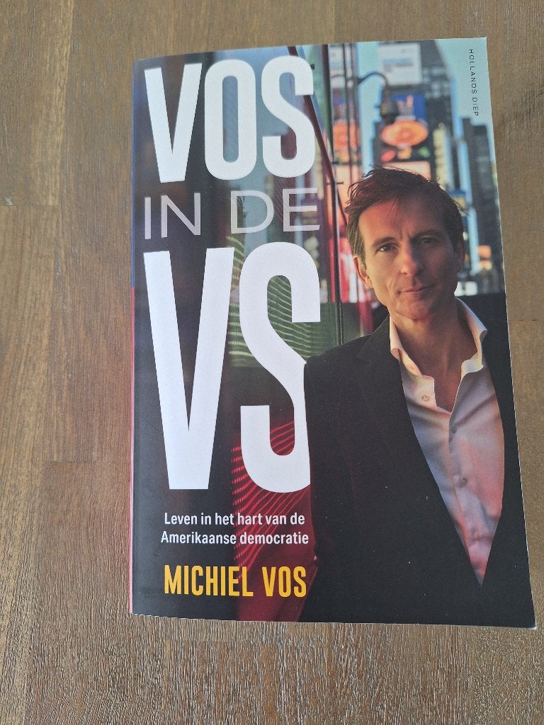 Vos in de VS - Michiel Vos, Boeken, Maatschappij en Samenleving, Ophalen of Verzenden, Zo goed als nieuw, Overige gebieden