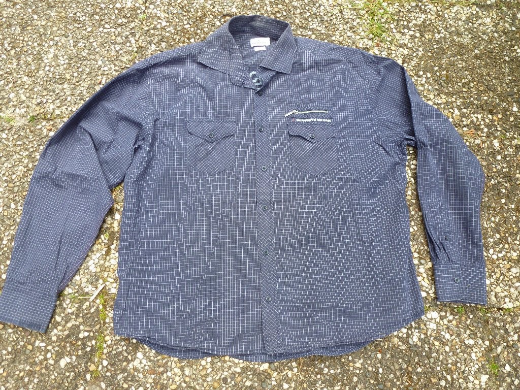 Heren blouse blauw tom tailor maat XXL, Blauw, Tom Tailor, Ophalen of Verzenden, Overige halswijdtes