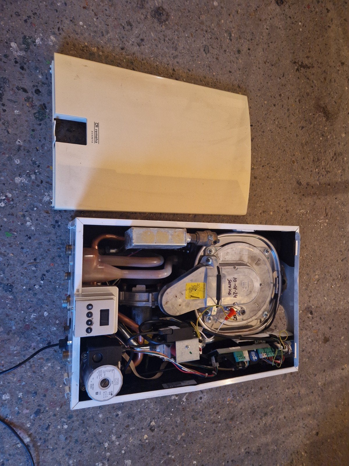 Remeha Avanta 28c CV-ketel - Goed onderhouden, Doe-het-zelf en Verbouw, Ophalen, Hoog rendement (Hr), Cv-ketel of Combi-ketel