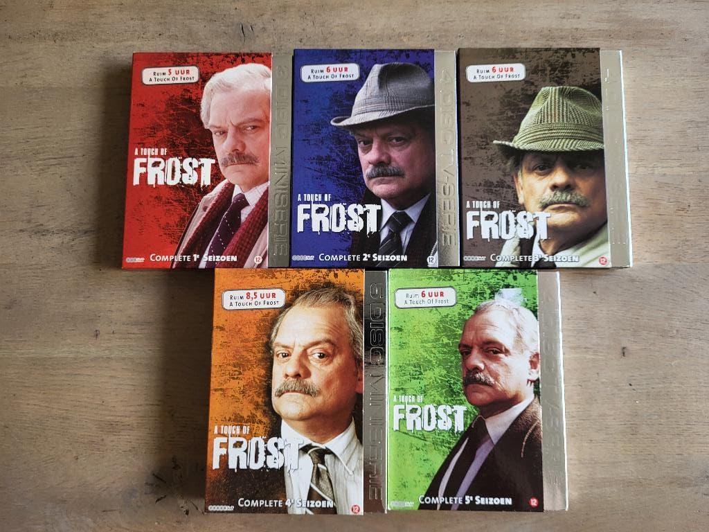 DVD Inspector Frost A touch of Frost BBC seizoen 1,2,3,4,5!, Vanaf 12 jaar, Ophalen of Verzenden, Zo goed als nieuw, Boxset