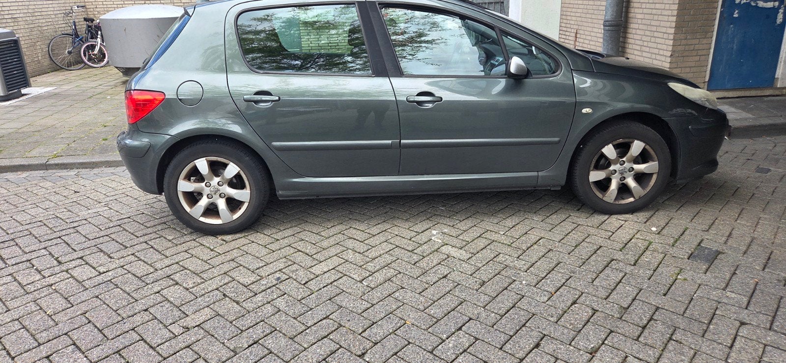 Peugeot 307 1.6 16V 5DR 2007 Grijs, Voorwielaandrijving, Stof, 4 cilinders, Electronic Stability Program (ESP)