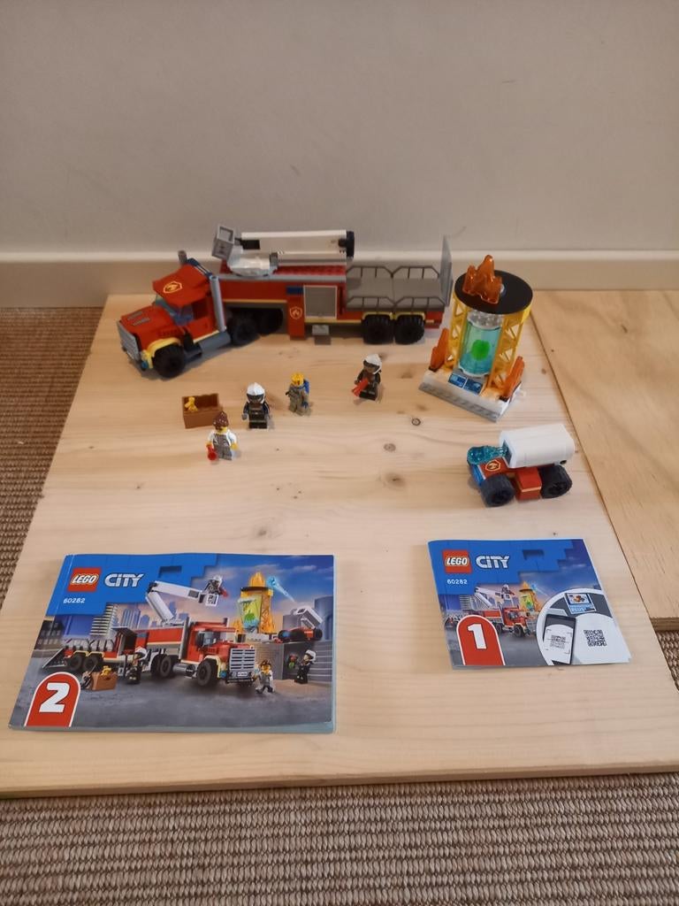 LEGO brandweer set, Kinderen en Baby's, Ophalen of Verzenden, Zo goed als nieuw