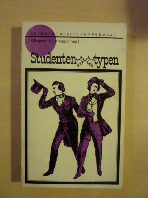 Klikspaan, J. Kneppelhout, - Studenten typen 1839-1841, Boeken, Verzenden, Zo goed als nieuw