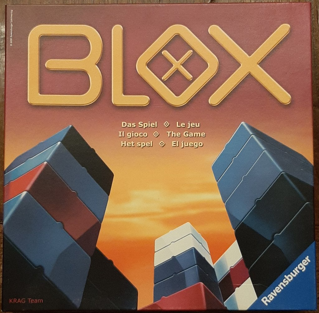 🎲zgan: Tactisch bordspel blox - Ravensburger🏷️t.e.a.b, Een of twee spelers, Ophalen of Verzenden, Zo goed als nieuw, Ravensburger