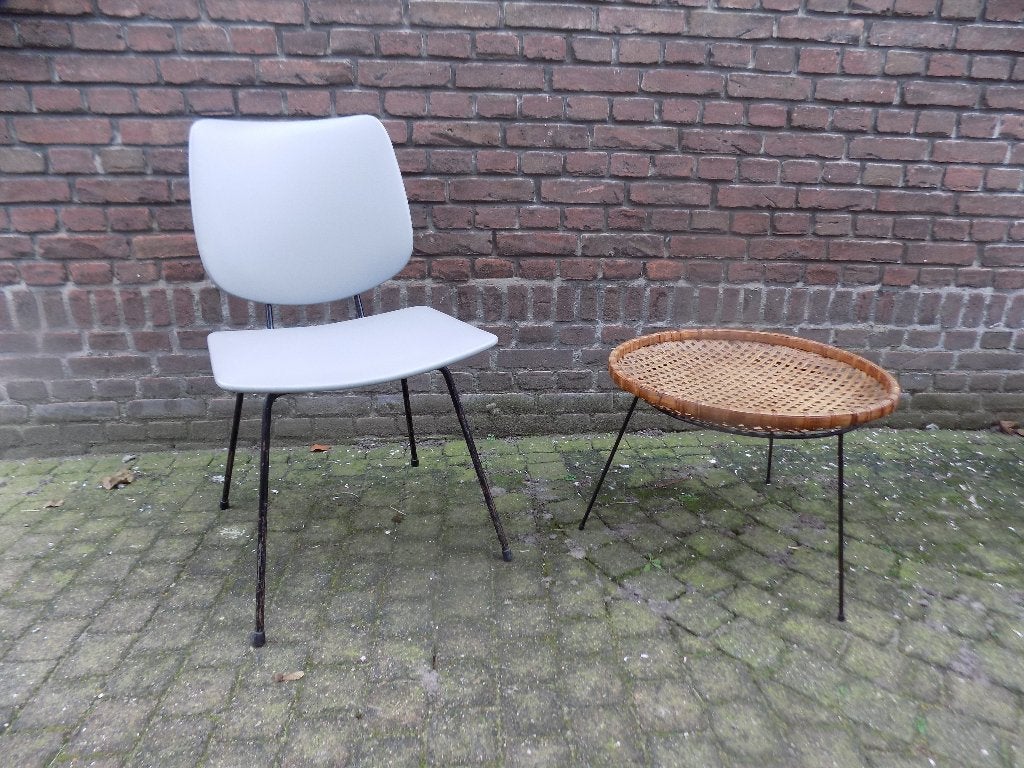 Lectuurbak krantenbak 50 60 vintage design retro Artimeta, Huis en Inrichting, Ophalen, Gebruikt, Natuurlijk materiaal