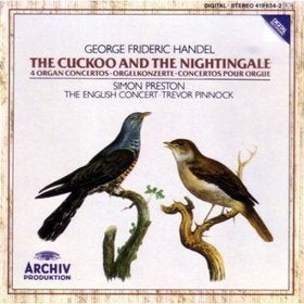 HANDEL Cuckoo and the nightingale CD PRESTON PINNOCK ARCHIV, Ophalen of Verzenden, Barok, Gebruikt, Orkest of Ballet