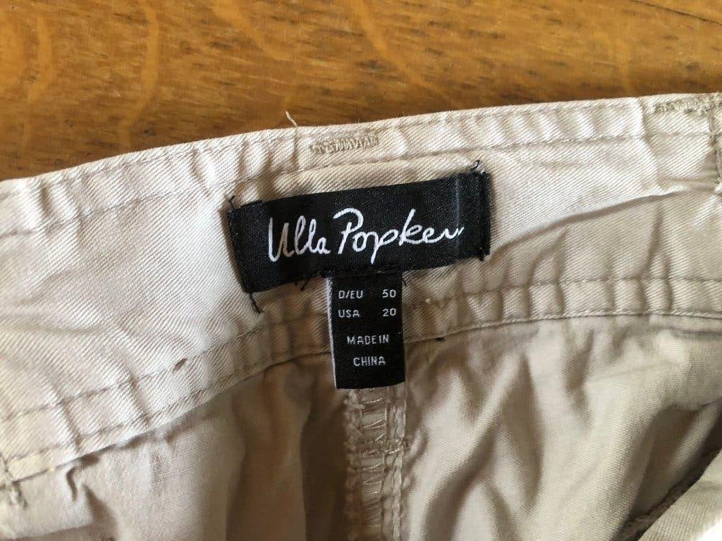 3/4 broek maat 50, Beige, Ulla Popken, Ophalen of Verzenden, Gedragen