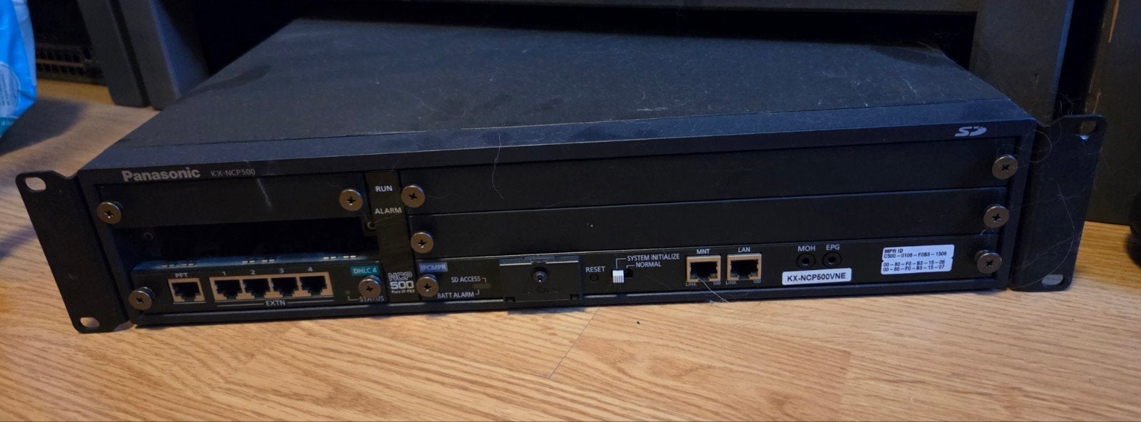 Panasonic KX-NCP500 IP PBX Telefooncentrale, Ophalen of Verzenden, Gebruikt, Overige typen