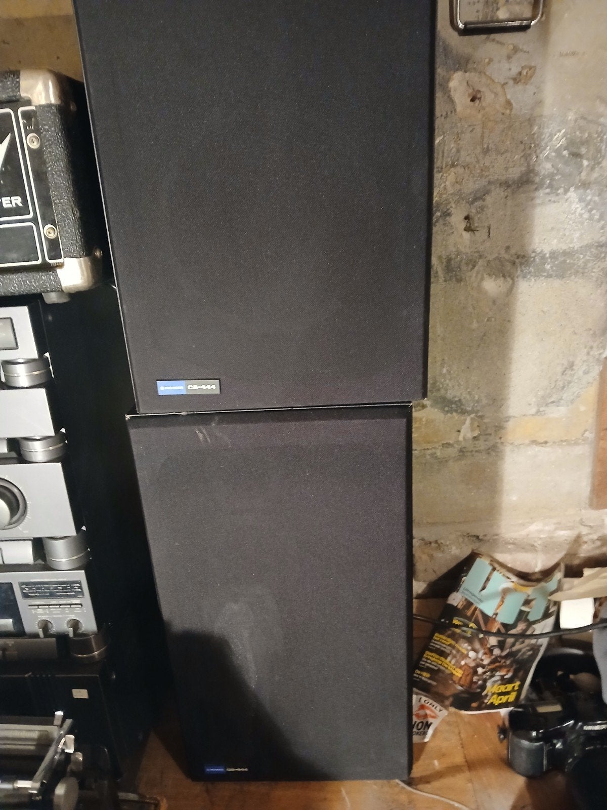 Pioneer CS-444 Vintage Stereo Speakers - Goede Staat