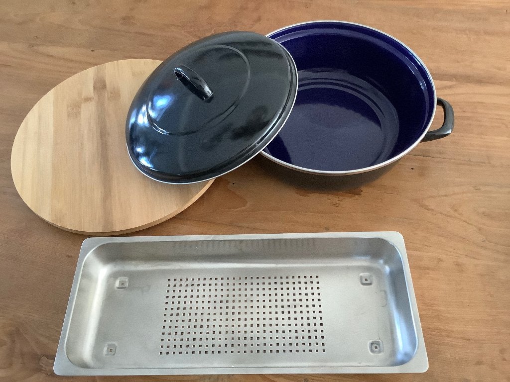 Keuken spullen, draaiplateau braadpan, gootsteenbak, Ophalen, Zo goed als nieuw
