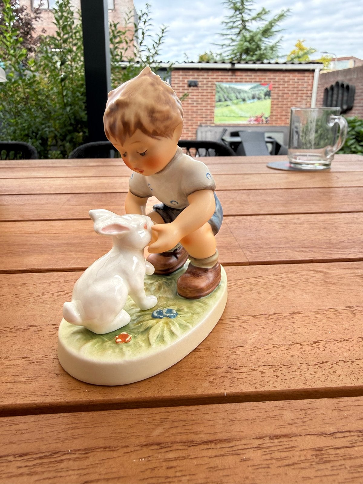 Hummel beeldje "Eerste Begroeting" - Exclusieve Editie, Ophalen of Verzenden, Zo goed als nieuw, Hummel
