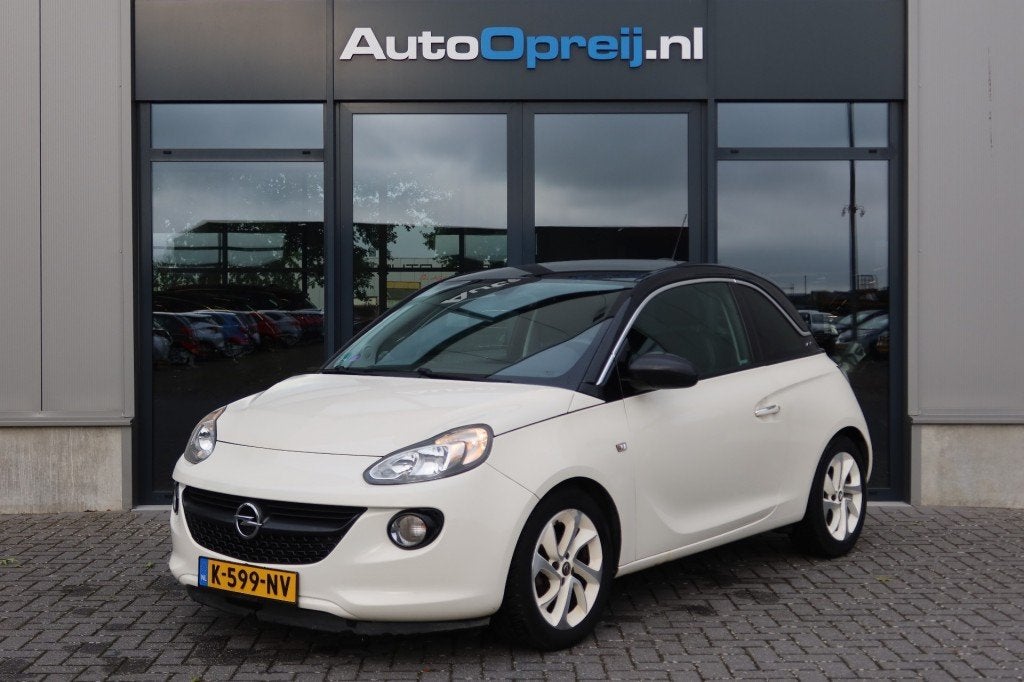 Opel ADAM 1.4 Unlimited Airco, Stoel/stuur verwarming, Auto's, Opel, Voorwielaandrijving, ADAM, Gebruikt, 4 cilinders