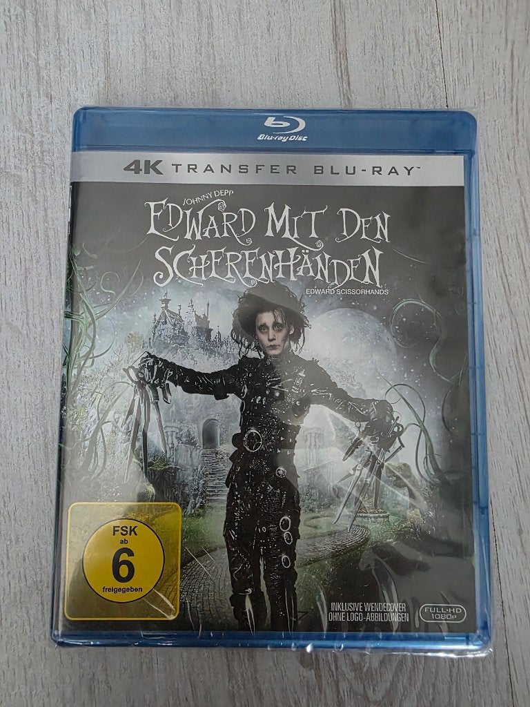 Blu-ray Edward Scissorhands - 4K restauratie - Johnny Depp, Ophalen, Engels, Nederlands, Film