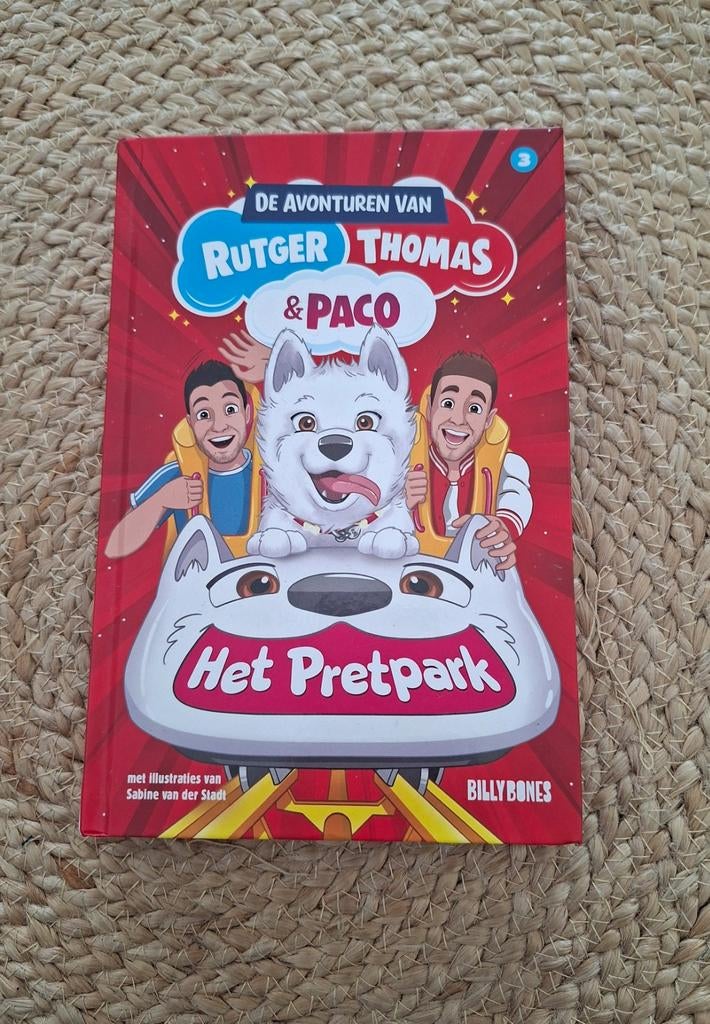 De avonturen van Rutger, Thomas & Paco - Het Pretpark ZGAN, Boeken, Kinderboeken | Jeugd | onder 10 jaar, Ophalen of Verzenden
