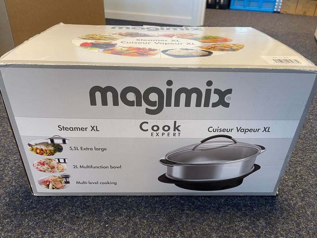 Magimix Cook Expert Steamer XL - Nieuw in doos, Ophalen of Verzenden, Nieuw, Kledingstomer