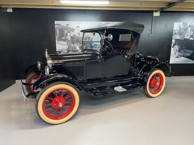 Ford model T Roadster 1926 Zwart, Auto's, Ford, 15 km/l, Cabriolet, Zwart, 20 pk