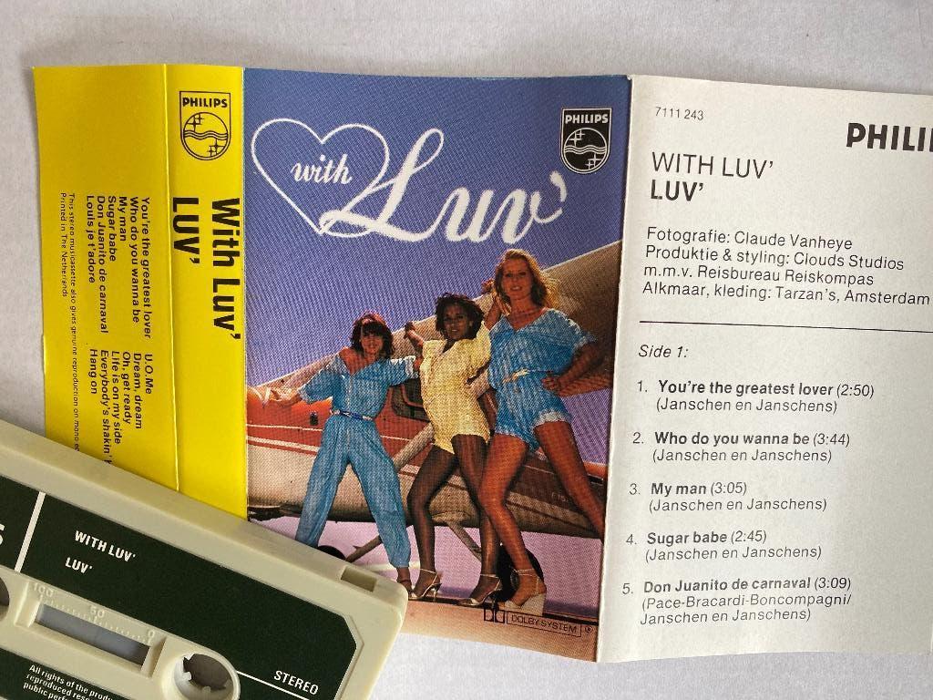 Luv / With Luv, Gebruikt, Verzenden, 1 bandje, Origineel