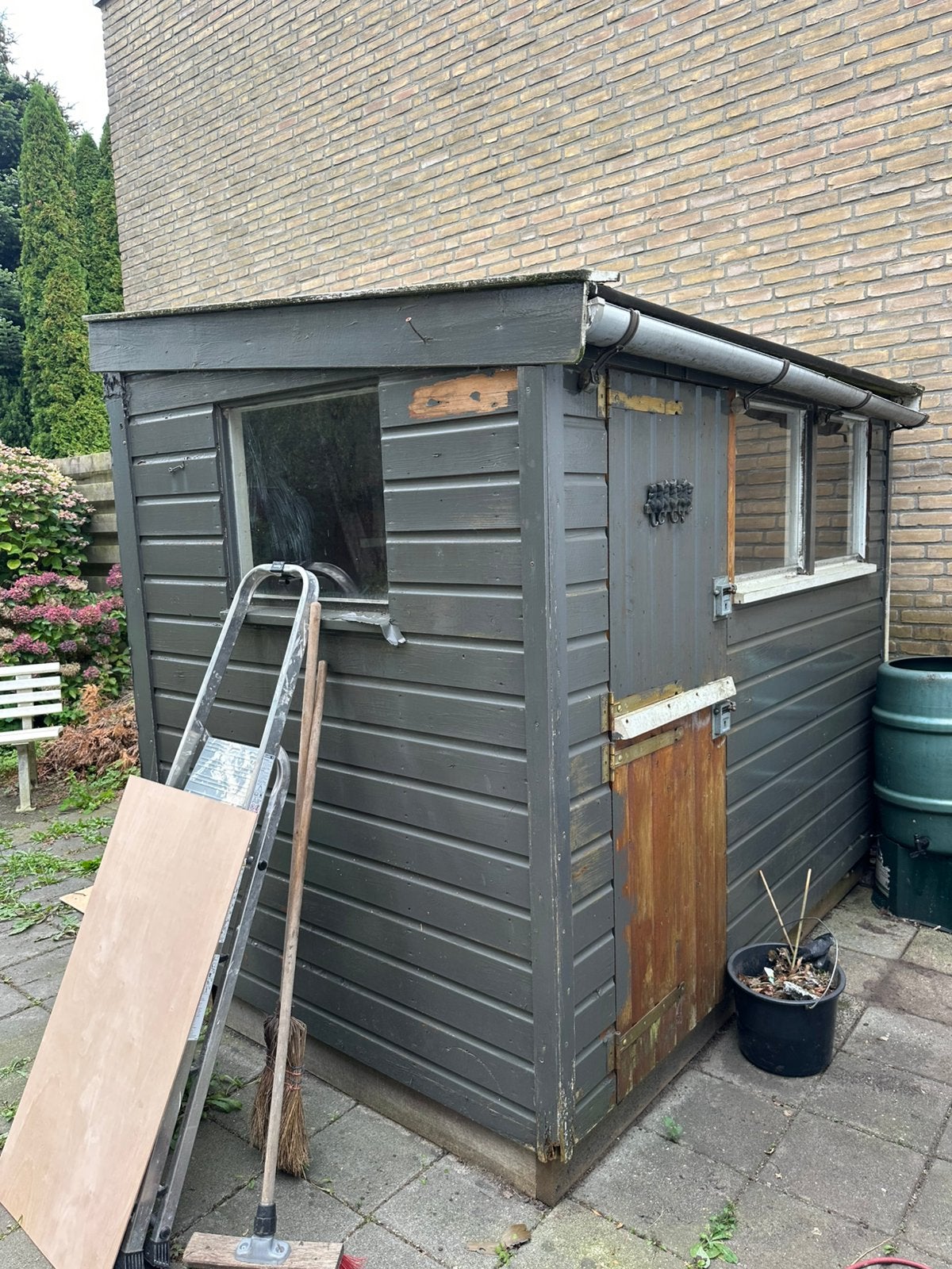 Schuurtje, Minder dan 250 cm, Gebruikt, Schuur, Ophalen of Verzenden
