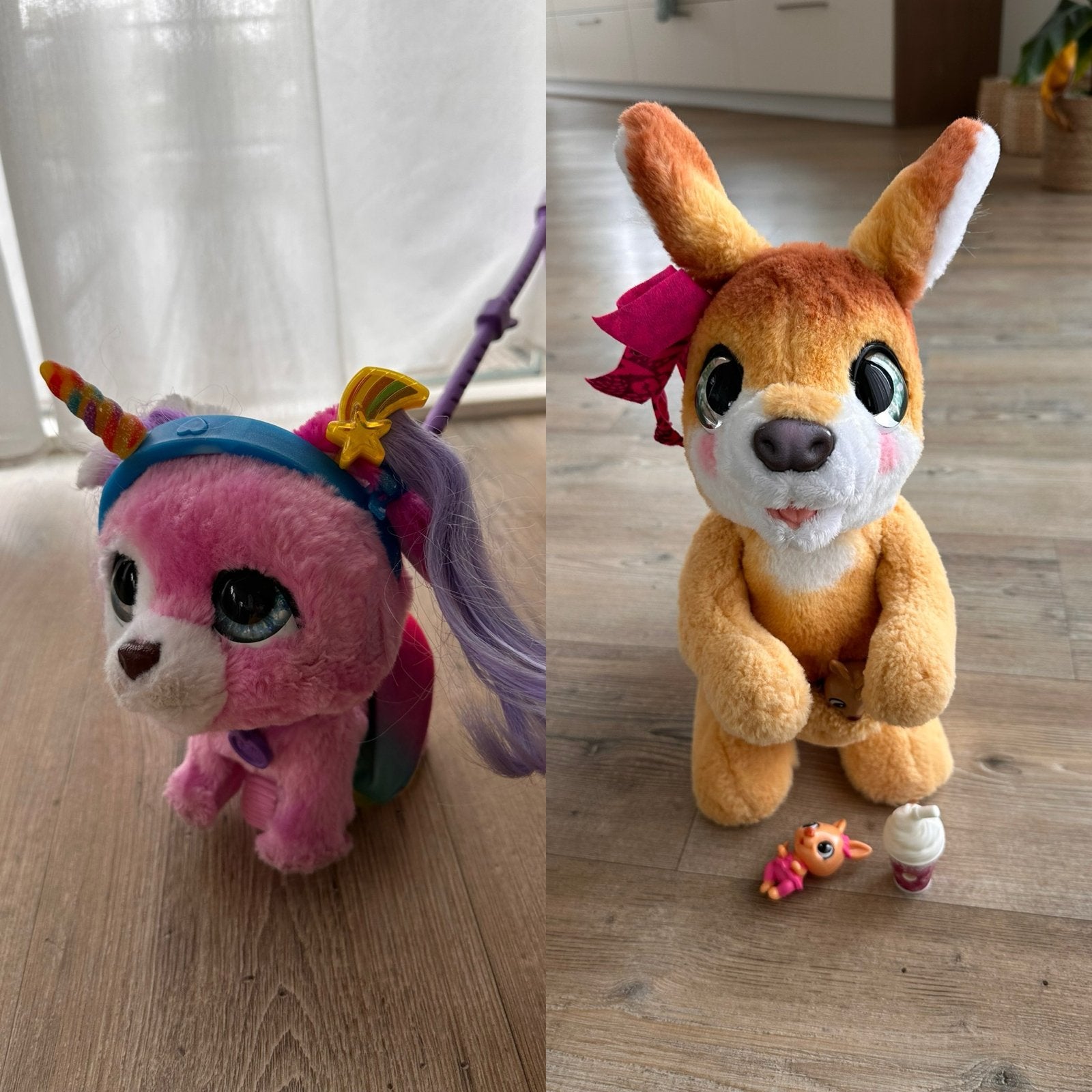 FurReal Friends Walkalots en Mama Josie de Kangoeroe, Ophalen, Gebruikt, Overige merken, Overige karakters