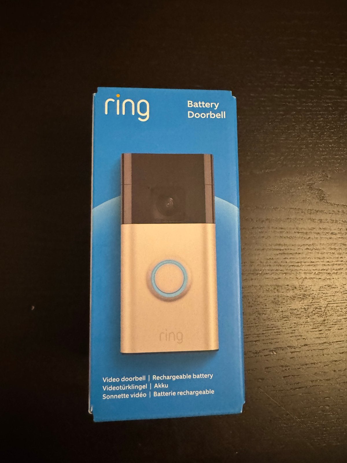 Ring Battery Doorbell - Draadloze Video Deurbel, Ophalen of Verzenden, Bewegingsdetectiesensor, Nieuw, Draadloos