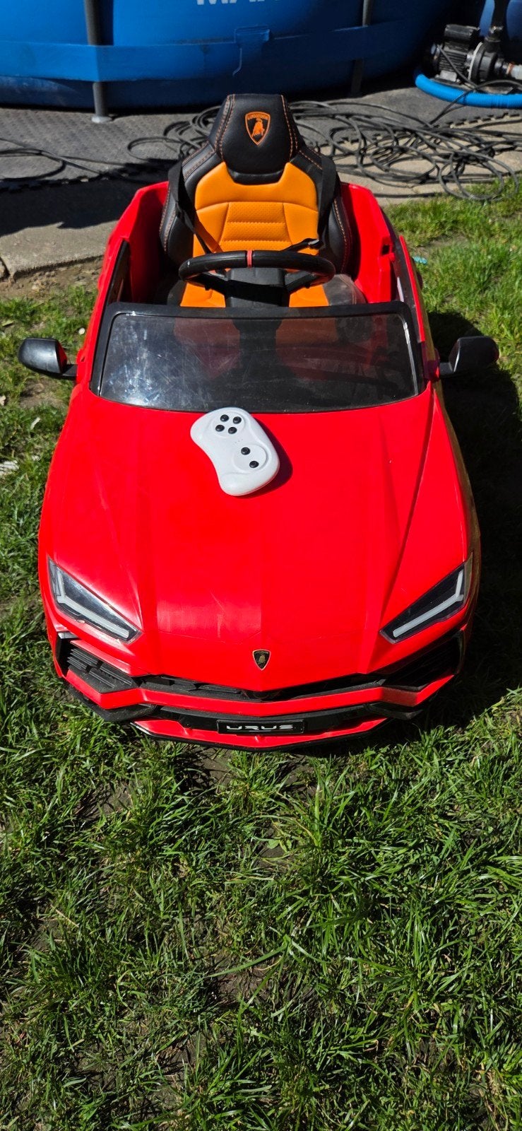 Lamborghini Urus electrische kinderauto, Kinderen en Baby's, Speelgoed | Buiten | Voertuigen en Loopfietsen, Ophalen, Gebruikt