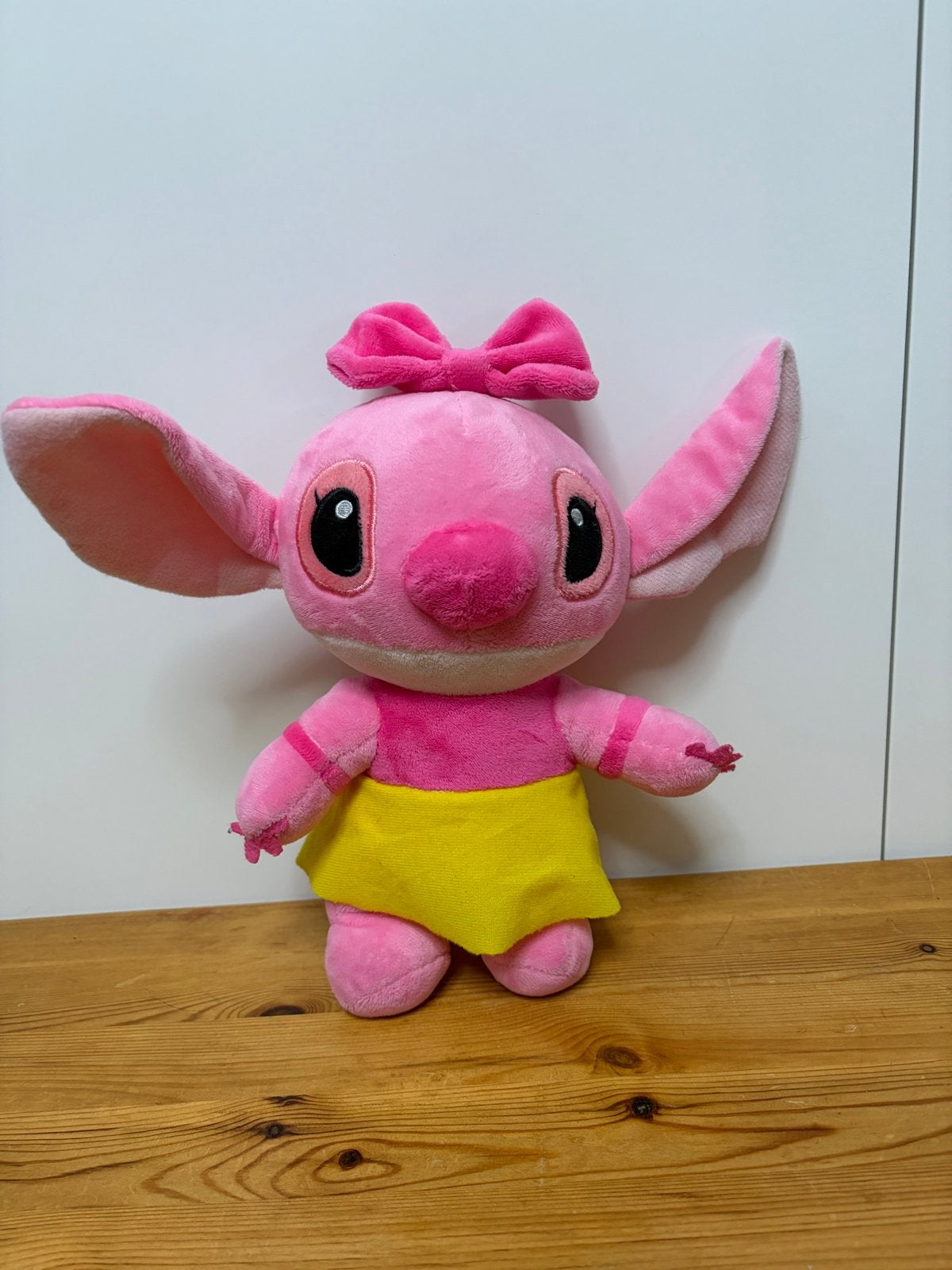 Roze Angel knuffel van Lilo & Stitch, Disney, Overige typen, Ophalen of Verzenden, Zo goed als nieuw