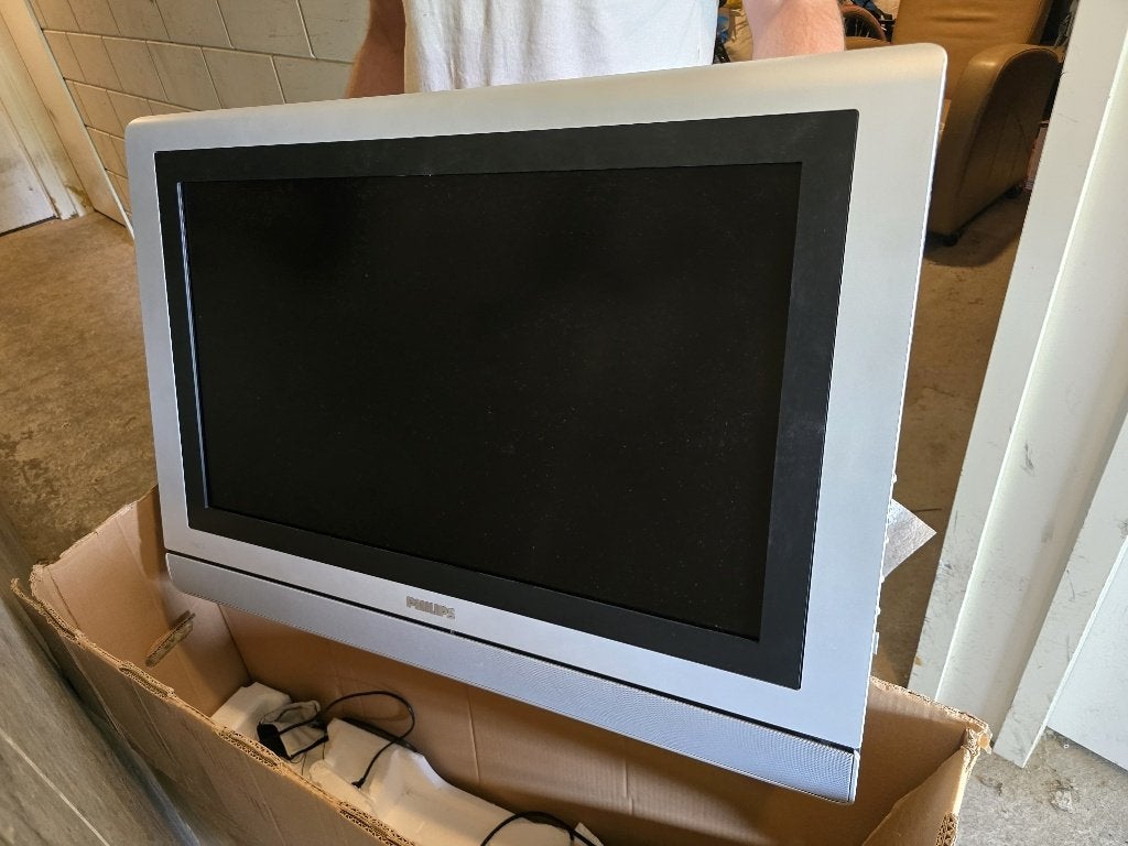 Televisie + wandbeugel, Audio, Tv en Foto, Ophalen, Philips, Gebruikt, 50 Hz