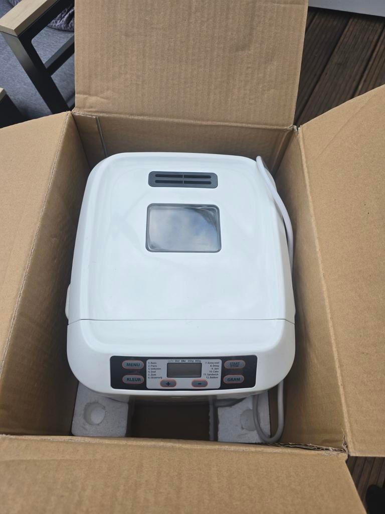 Inventum Broodbakmachine BM60 - Zo goed als nieuw, Met timer, Kijkvenster, Ophalen of Verzenden, Zo goed als nieuw