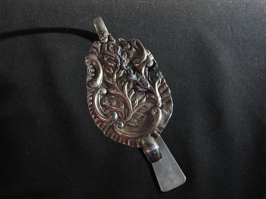 Tashaak antiek zilver Kampen I.P.A. van Dieren 1840. 2111, Ophalen of Verzenden, Zilver