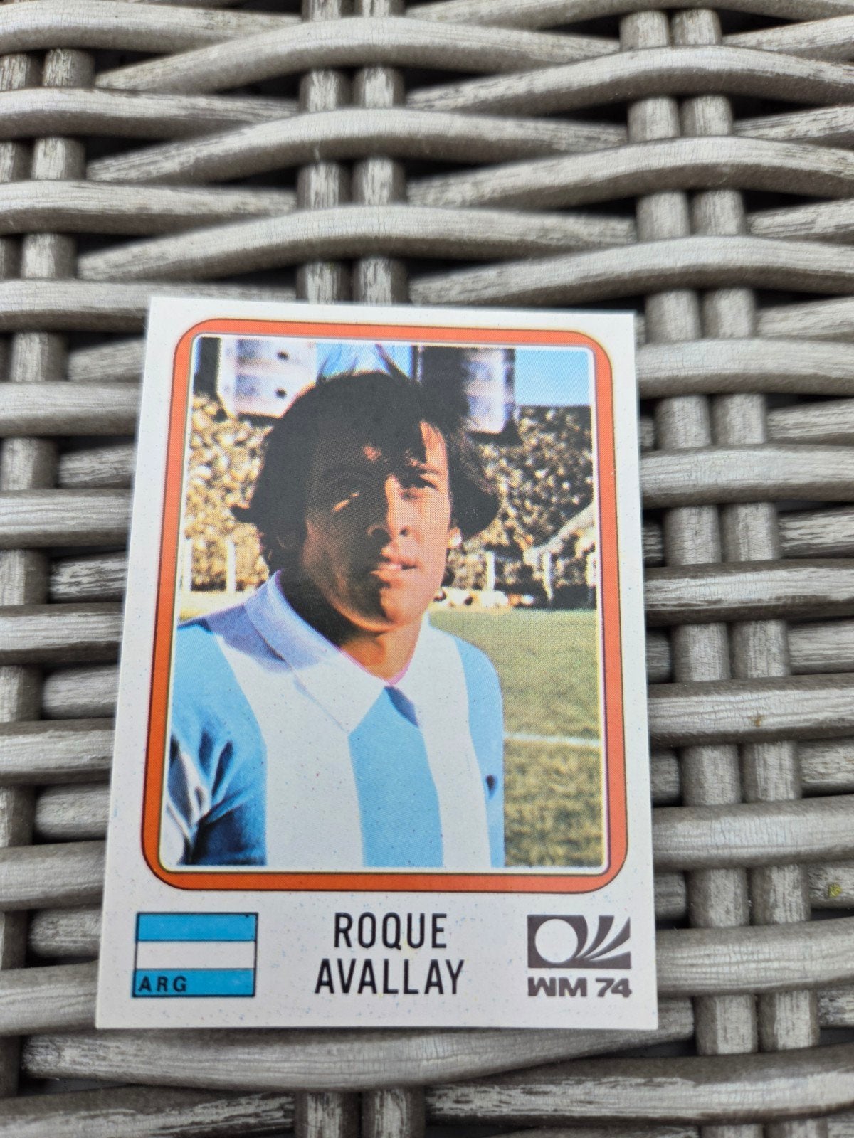 Panini WK 74, Ophalen of Verzenden, Zo goed als nieuw, Sticker