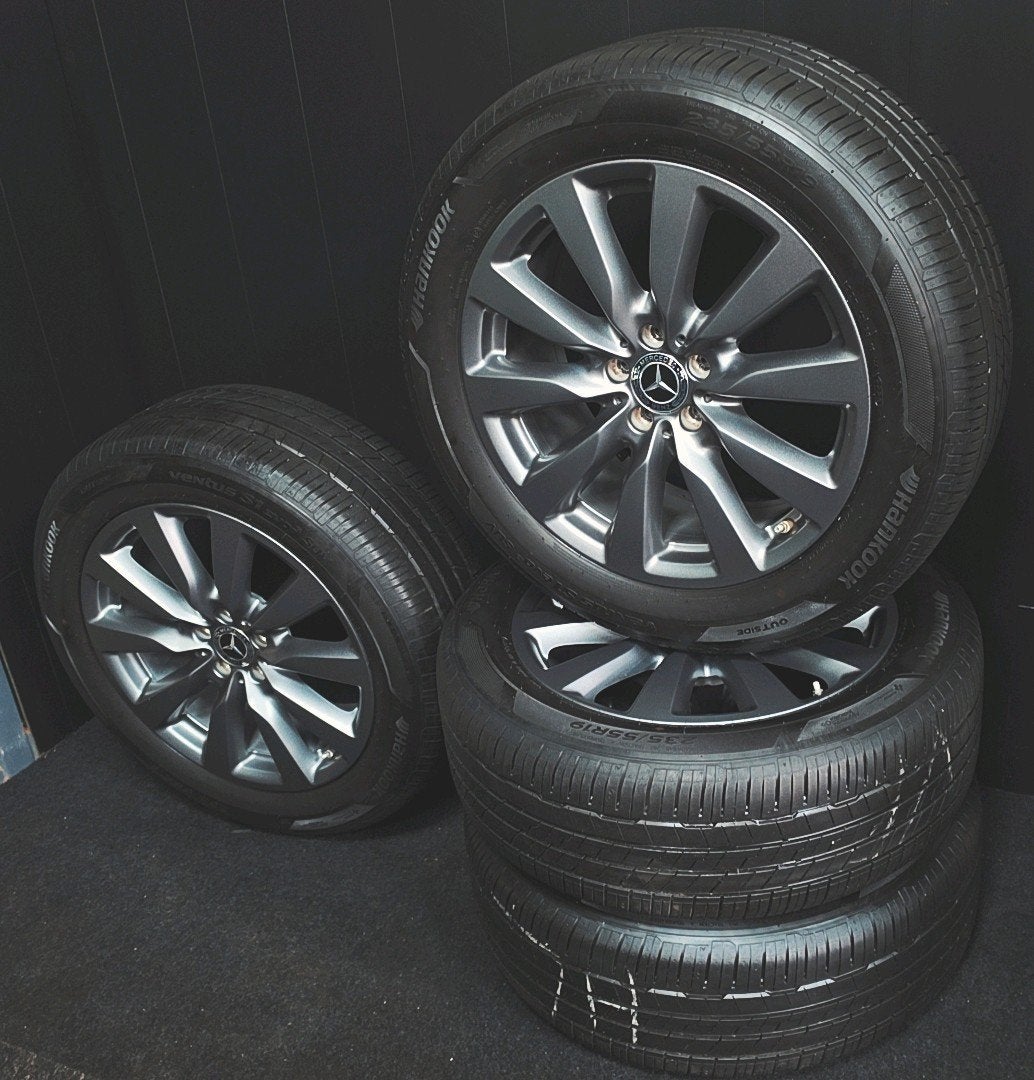 Mercedes GLC velgen 235 55 R19 hankook, 19 inch, Banden en Velgen, Ophalen of Verzenden, Zomerbanden