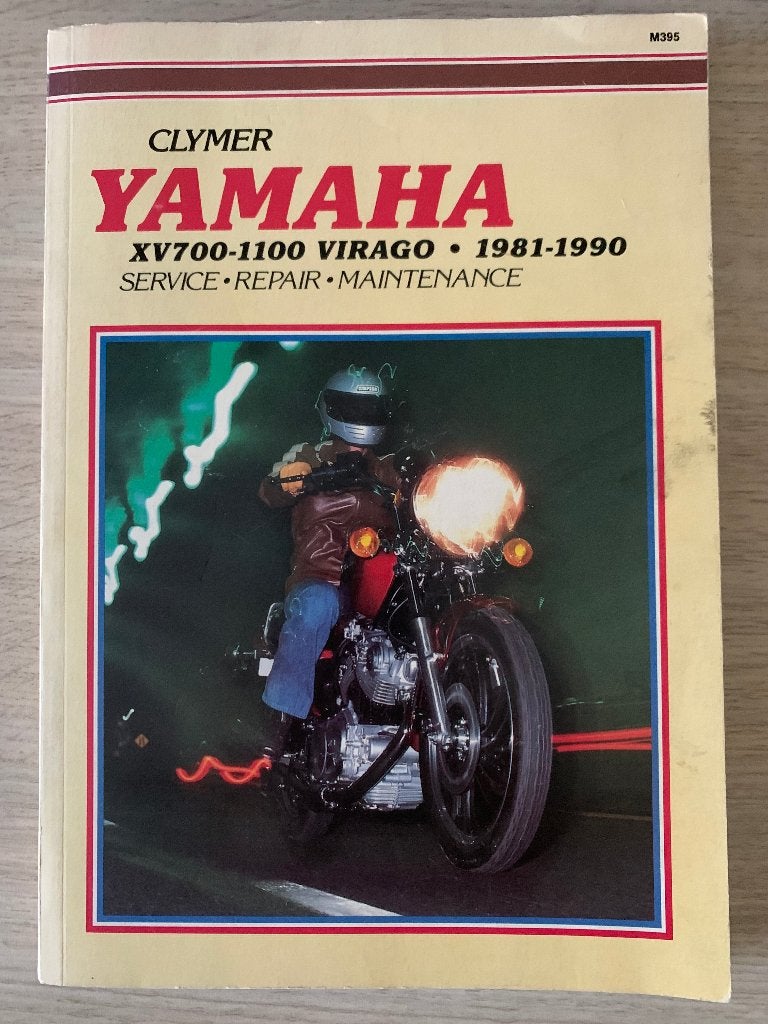 Manuals Yamaha Virago XV 700 / XV 1100, Ophalen of Verzenden, Gelezen, Overige