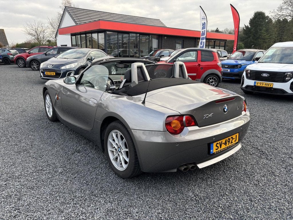 BMW Z4 2.2I S ROADSTER LEDER CLIMA (bj 2005, automaat), Auto's, BMW, Gebruikt, Zwart, Bedrijf, 2 stoelen