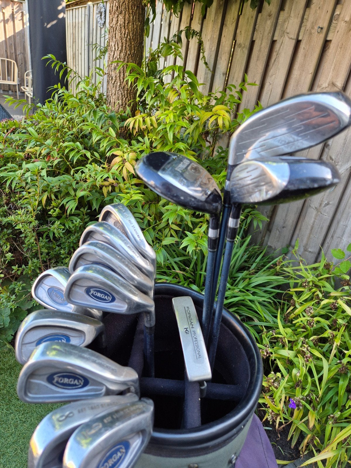 Forgan heren golfset met gratis golftas, Sport en Fitness, Ophalen of Verzenden, Gebruikt, Set